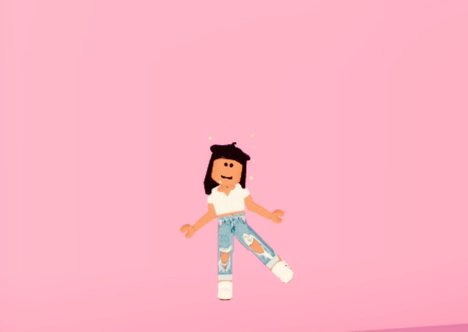 Stickit - pink cow strawberry cow roblox avatar